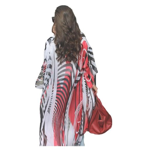 Zebra Cover Up/Duster - Image 2