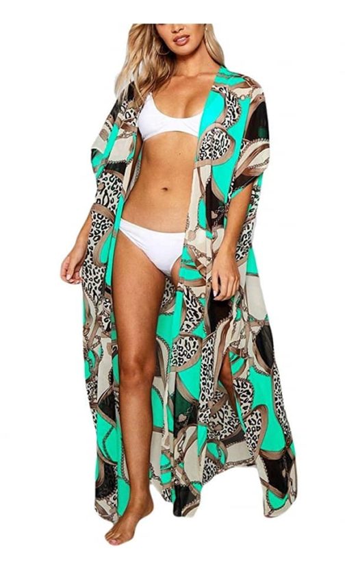 Tiffany Leopard Cover Up/Duster - Image 2