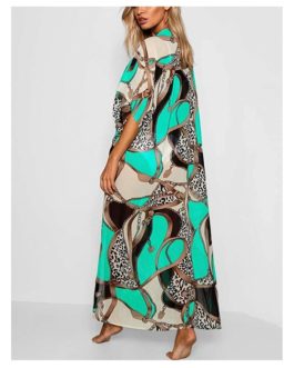 Tiffany Leopard Cover Up/Duster