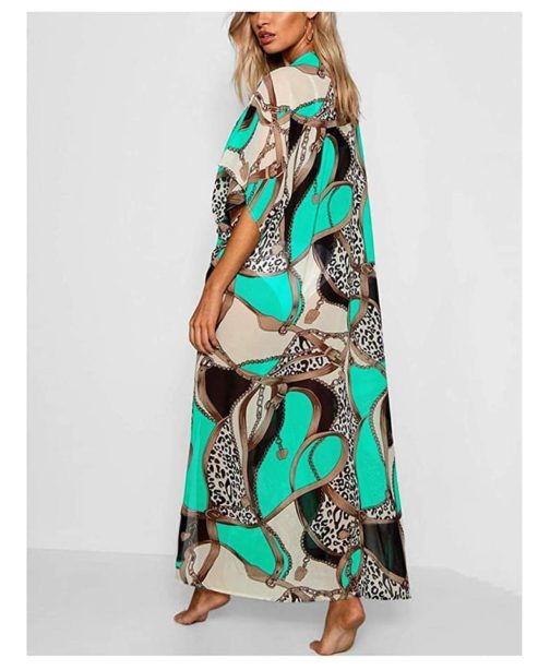 Tiffany Leopard Cover Up/Duster