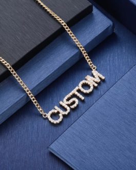 Personalized Bling Necklace
