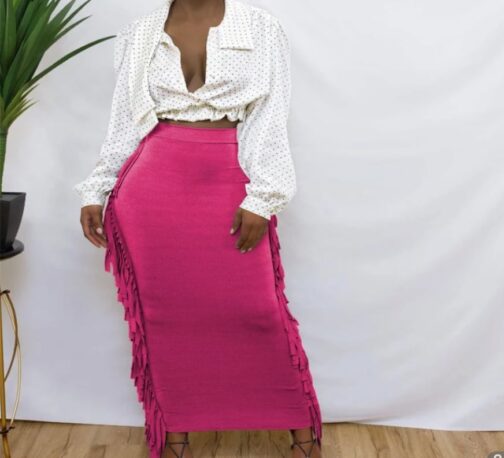 Hips and Fringe Skirt - Image 7